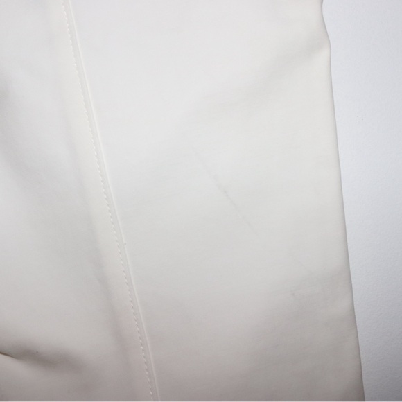 Tory Burch | Cream Straight Leg Dress Pants Size 12 - Picture 12 of 15